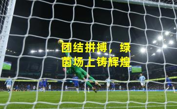 团结拼搏，绿茵场上铸辉煌